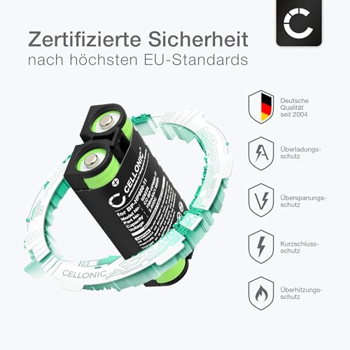 CELLONIC 1x Akku für Headset Kompatibel mit Sony MDR-RF995, MDR-RF995RK, WH-RF400, BP-HP800-11 - (700mAh, 2.4V)