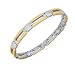 Produktbild Sabona of London Damen Magnetarmband Lady Slim Bar aus Edelstahl und Bicolor Design, Schmuckklassiker in Verschiedene Größen