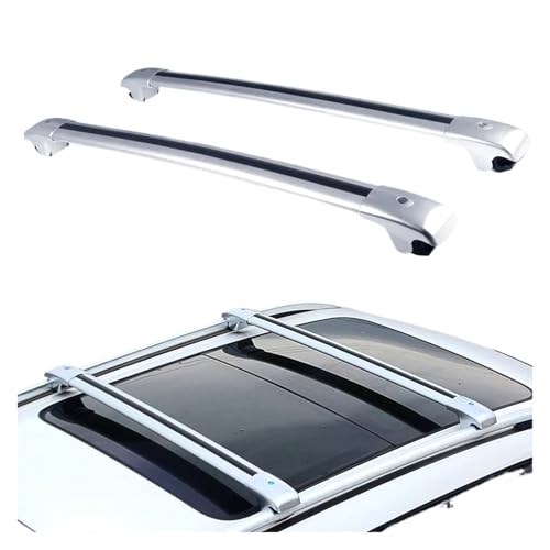 Galerie de toit Lexus RX270 barres transversales noires alu 09-15