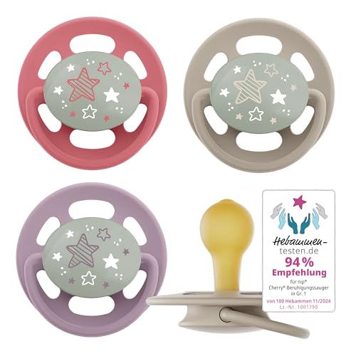 nip - Cherry Green Night | 0-6 Monate | 4er Pack | Stillfreundlicher,...