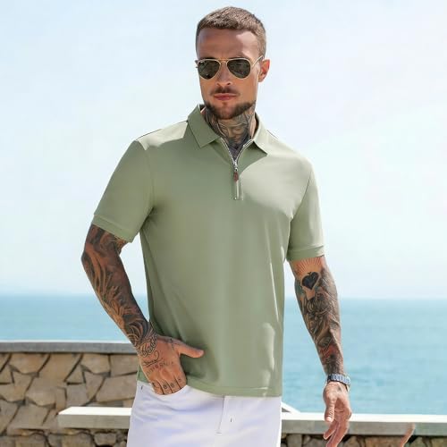 Polo de golf FCOIN manga corta ideal para el deporte y uso diario 3