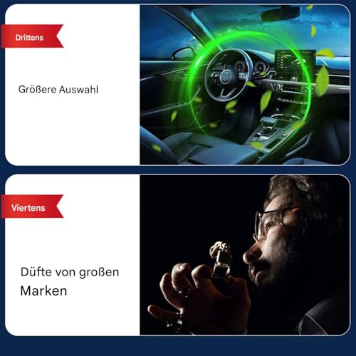 Diffuseur d'huile de voiture anti odeur avec 3 modes réglables - 7