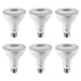 Euri Lighting EP30-11W6000e LED PAR30 Bulb, Soft White 3000K, Dimmable, 11W (75W Equivalent) 850lm, 40 Degree Beam Angle, Base (E26), UL & Energy Star Listed (Pack of 6)