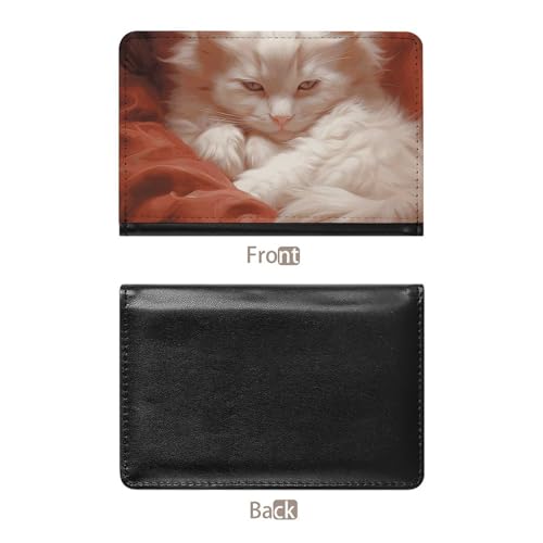 Porte-passeport chat brumeux imperméable taille unique - 3