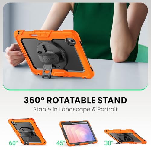 Image of SEYMAC Case for Samsung Galaxy Tab S11 5G 11 inch (SM-X730, SM-X736), Orange
