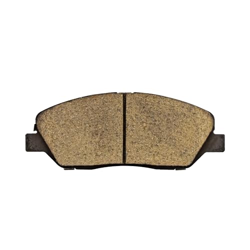 Image of Detroit Axle - Front Ceramic Brake Pads with Hardware Replacement for 2017 2018 2019 Hyundai Santa Fe 2019 Santa Fe XL - 2pc Set