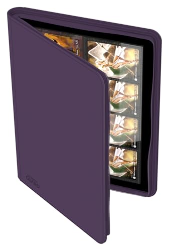 Image of Ultimate Guard Zipfolio 320 - 16 Pocket Xenoskin Purple