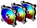 LIAN LI Lian-Li Bora Digital RGB (Triple Pack) Gris-Ventilador 12 Cm