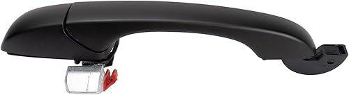 Miniatura 463 de TRQ Manija de puerta exterior texturizada LH del conductor trasero para Chevy GMC Pickup Truck SUV