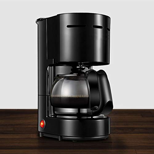 LTLWSH Filter Coffee Machine, Drip Coffee Makers with 0.65L Glass Jug Detachable Filter Coffee Machine Anti-Drip Design Keep Warm 600W,Black - Image 3