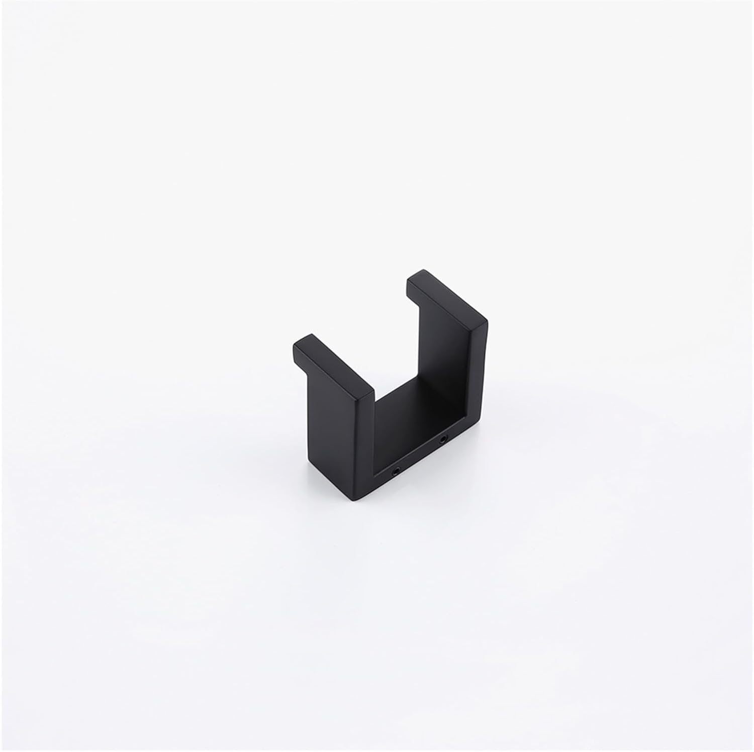 RAHBI Bathroom Hardware Set Toilet Paper Holders Matt Black Towel Racks for Bathroom Toilet Brush Wall Hanger Hooks Leisurely (Color : MB-Robe Hook)