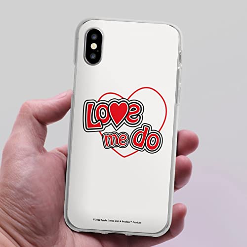 DeinDesign Coque en Silicone Compatible avec Apple iPhone XS Etui Silicone Coque Souple Love Me Do The Beatles Musique - Les Beatles, Paul McCartney, John Lennon, RIngo Starr, George Harrison DeinDesign Coque en Silicone Compatible avec Apple iPhone XS Etui Silicone Coque Souple Love Me Do The Beatles Musique – Image 4