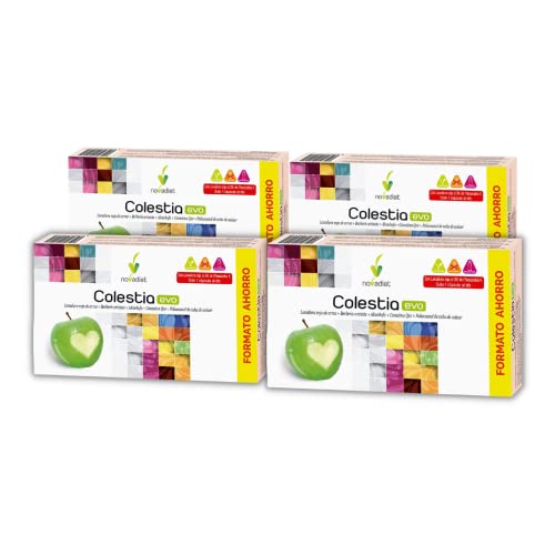 PACK 4 UDS. FORMATO AHORRO DE COLESTIA - 60 CÁPSULAS x 4 (TOTAL 240 CAPS) - NOVADIET - MANTEN TU COLESTEROL BAJO CONTROL - ENVÍO 24 HORAS CORREOS EXPRESS