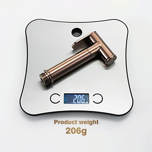 Tête de pulvérisation WC en acier inoxydable pour hygiène intime et entretien - 7