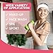 Spa Headband Head Wrap - Extra Long For Easy Fit - Terry Cloth Facial Makeup Sports Towel with Long Hook and Loop Tape from Small to Large Head (All White) (3-Pack)