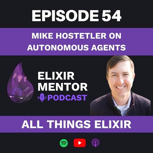 Mike Hostetler on Autonomous Agents Podcast Por  arte de portada