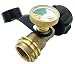 Gauge Master Premium Propane Tank Gauge Gas Meter - Cylinder Gas Level Indicator Adapter - Suitable for All BBQ Grill, RV Camper & Appliances - Type 1 Connection - Includes Cover Cap & Leak Detector