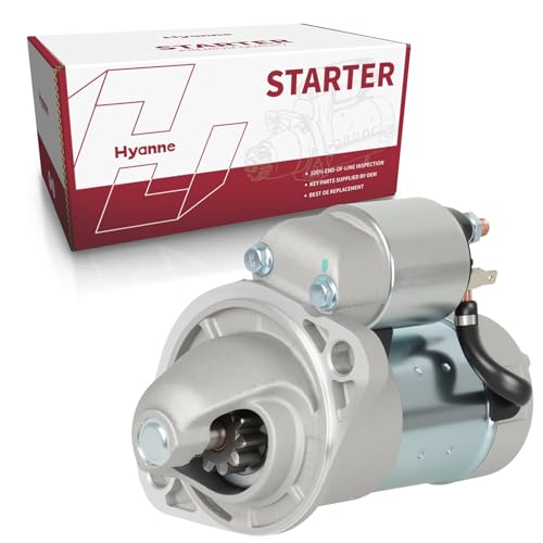 Repuesto de arrancador Hyanne BP-001-0073 compatible con Pontiac Vibe L4-1.8L 2009-2010, Toyota Corolla L4-1.8L 2009-2013 y Toyota Matrix L4-1.8L 2009-2014 miniatura 2