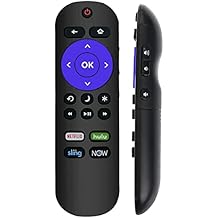 Remote Control Compatible with All Sharp Roku TV LC-50LBU591U LC-50LBU711U LC-55LBU591U LC-55LBU711U LC-43LBU591U LC-32LB601U LC-24LB601U LC-50LB601U LC-40LB601U LC-65Q7370U LC-43LB601U