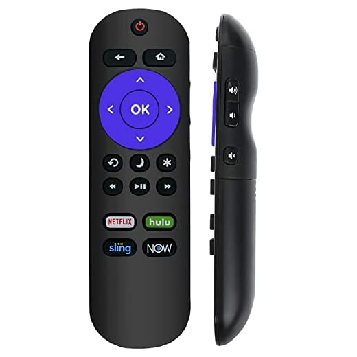 Remote Control Compatible with All Sharp Roku TV LC-50LBU591U LC-50LBU711U LC-55LBU591U LC-55LBU711U LC-43LBU591U LC-32LB601U LC-24LB601U LC-50LB601U LC-40LB601U LC-65Q7370U LC-43LB601U