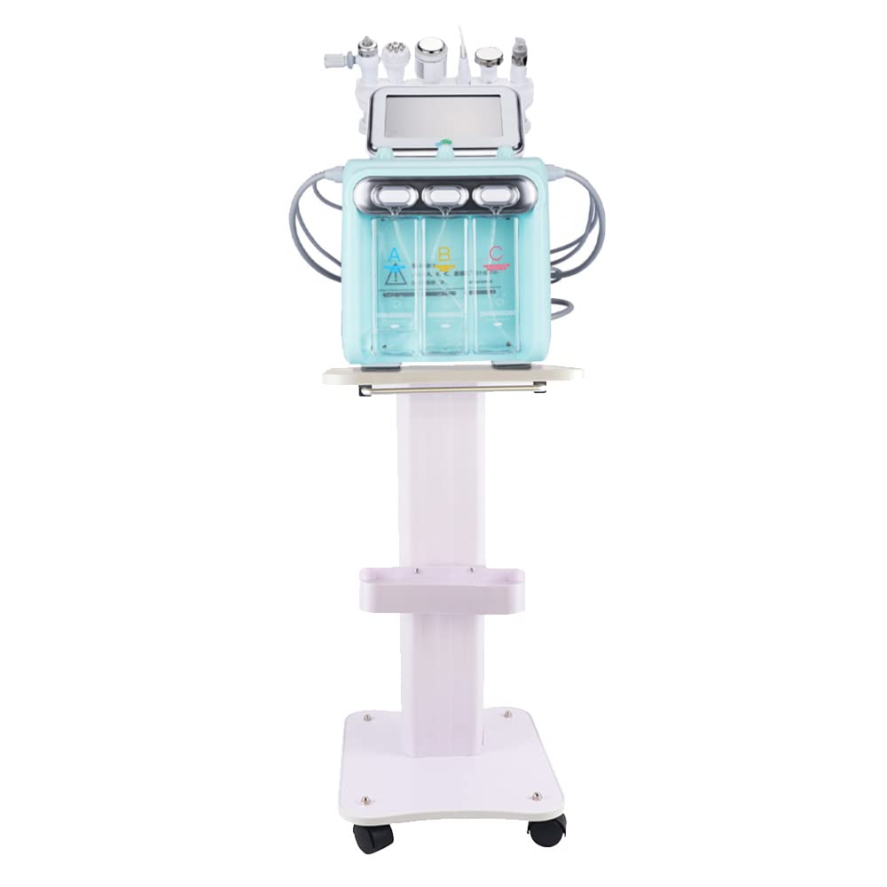 LYNICESHOP Beauty Salon Spa Utility Cart, ABS Material, White, 2 Tier, 14