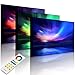 Produktbild Lightbox-Multicolor | LED Leuchtbild | Nordische Polarlichter | 100x70 cm | Front Lighted