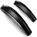 TOPCABIN Bike Fenders for Road Mountain with taillight Font/Rear Mud Guards Bike Mudguard Set (Black)