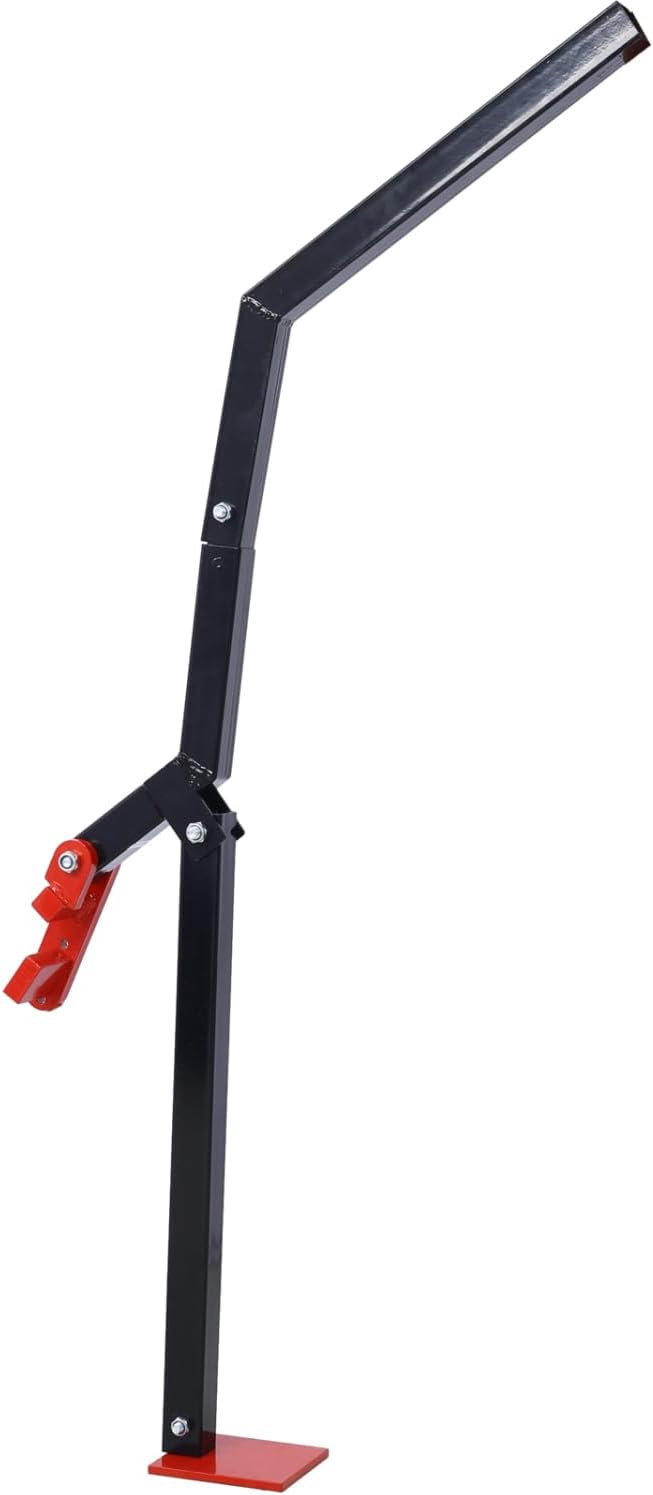 Brush Grubber Rod/Post Puller - Black Metal - Enhanced Leverage - Outdoor Lawn - Durable Tool