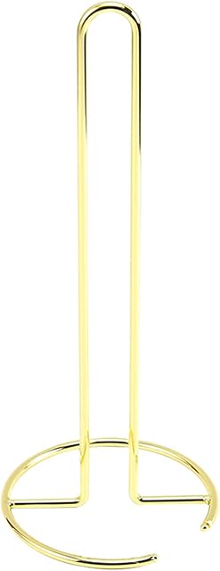 Stainless Steel Paper Towel Holder Kitchen Paper Roll Holder Kitchen Paper Towel Dispenser (Gold 2)