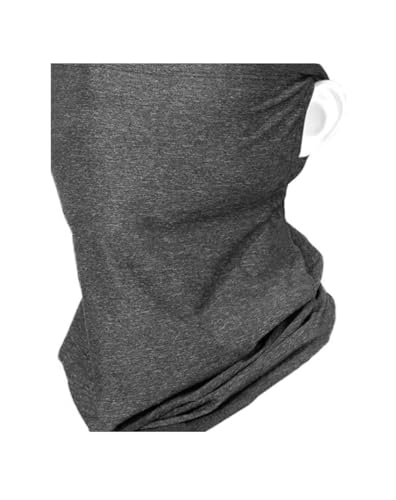 フェイスカバー 女性 メンズ 兼用 冷感 日焼け防止 マスク 小顔 スポーツ 通勤 ドライブ アウトドア 吸汗速乾 快適 グレー