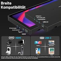 10.3 " Mini Touch Screen Monitor, 400cd/m², VESA, Travel Display HDMI USBC – Ansicht 4