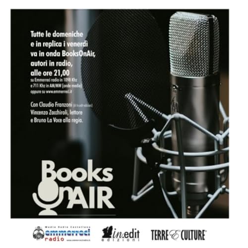 『BooksOnAir &ndash; Autori in radio a cura della redazione di Inedit Edizioni』のカバーアート