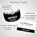 Enhancement Cards for Barbers by Supreme Trimmer | Reusable Hairline Shaping Tool for Natural Line Up & Precise Beard Edges | Ideal for Colored Ink Spray & Hair Fiber Application | HFH/4X