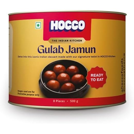 Hocco Gulab Jamun - 500 gm