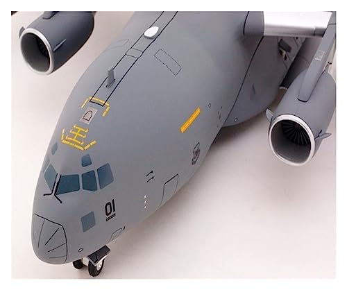 Modelo de avión de transporte C-17 a escala libre de montaje para coleccionistas 5
