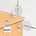 Metal Furniture Straps (8 Sets) Dresser Wall Anchors, Furniture Anchors for Baby Proofing Child Safety, Anti Tip Furniture Kit Wall Mount Earthquake Resistant Straps for Bookcase, Drawer, Cabinet