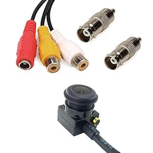 CNDST CCTV Hd Mini Sicherheitskamera 2.8mm 110degree Weitsichtwinkel 1000tvl Innen Kleine Überwachungskamera (DST-CM15WD)