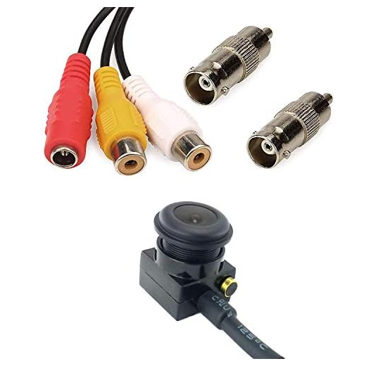 CNDST Cctv Hd mini spion pinhål säkerhetskamera 2,8 mm 110 grader 1000tvl mini dold Cctv övervakningskamera Aanalog