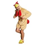 Rubie's 14901-XXL Hahn Gr. XXL Karneval Fasching Mottoparty Männerkostüm Kostüm Gockel Huhn, Multi-Colored