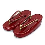 [京都室町st．] 草履 子供用(18cm) 七五三 3歳 女の子 エナメル台の草履 18ｃｍ「赤」GZO-re180