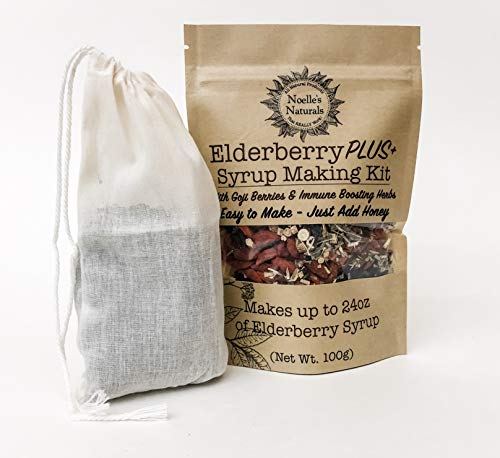 Kit para hacer jarabe de saúco Elderberry Plus+