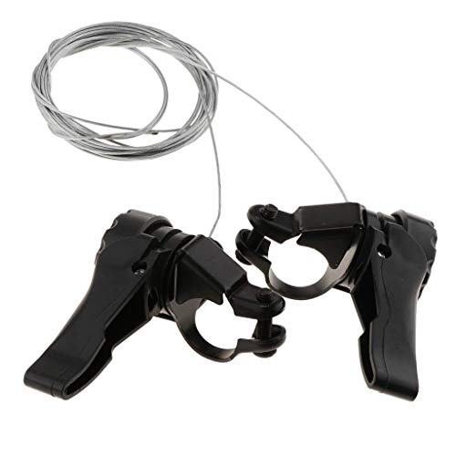 Amazon.co.jp: 2組 3x5/6/7スピード MTB バイク サムギアシフター 