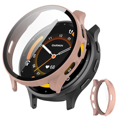 JXRICH Ή Garmin Venu 3 P[X Ή 45mm y PC+KX K[~ Venu3p یJo[ x ȒP ϏՌ Sʕی venu 3 p Jo[ 45mm P[XΉ (sN)