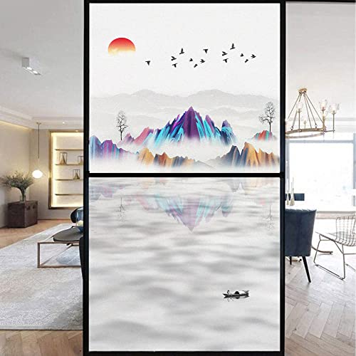 Vinilo decorativo para ventana privacidad 17.7x47.2 pulgadas miniatura 1