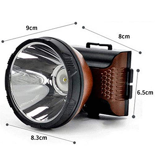 Faro frontal con luz roja impermeable para camping y senderismo nocturno 3