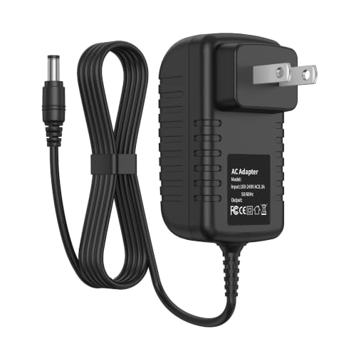 Image of Kvbuve AC DC Adapter Compatible with Meer YG300 Mini Projector LED HD 1080P