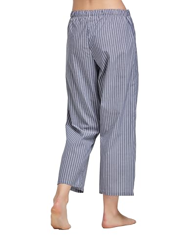 Image of CYZ Comfortable Cotton Capri Woven Pajamas for Women, Casual Capris for Women, Perfect for Daily Wear and Sleepwear