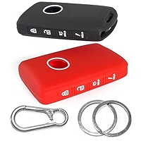 2x Click&Fit Silicone Car Key Cover Compatible With Mazda CX-5