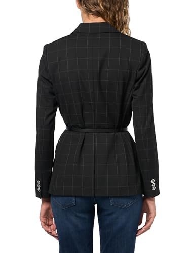 Calvin Klein Women's Blazer with Leather Waist Belt2