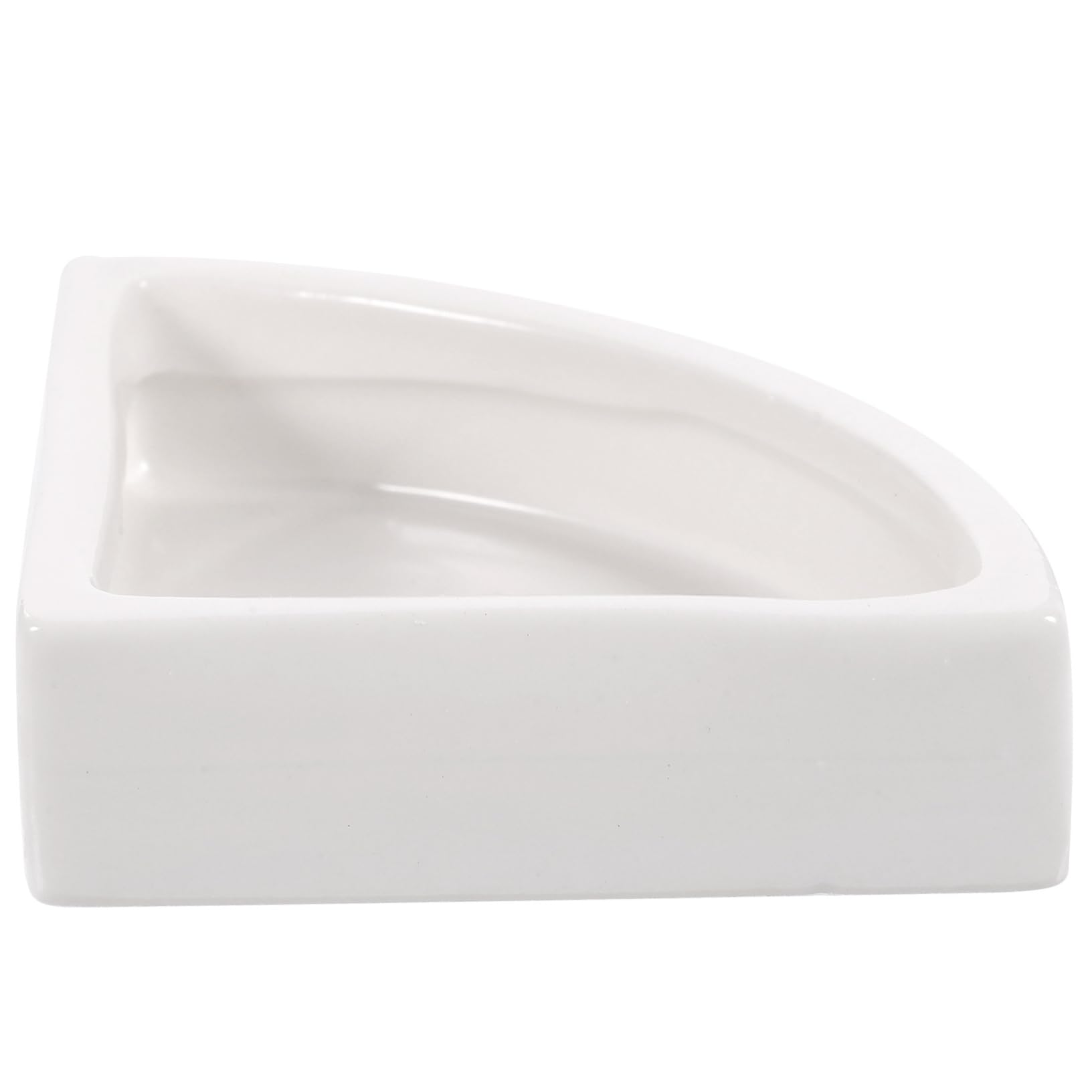 balacoo Ceramic Reptile Water Bowl Lizard Feeding Dish for Geckos Snakes and Reptiles Easy to Clean Water Storage Basin for Healthy Habitat